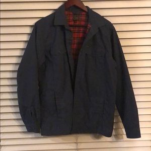 Obey light throw on jacket/shirt